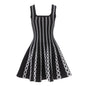 Design High Waist Big Swing Jacquard Inner Wear Fashionable Skirts
