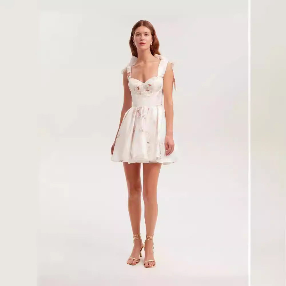 Women's Fashion Organza Fairy Elegant Dress Clothing