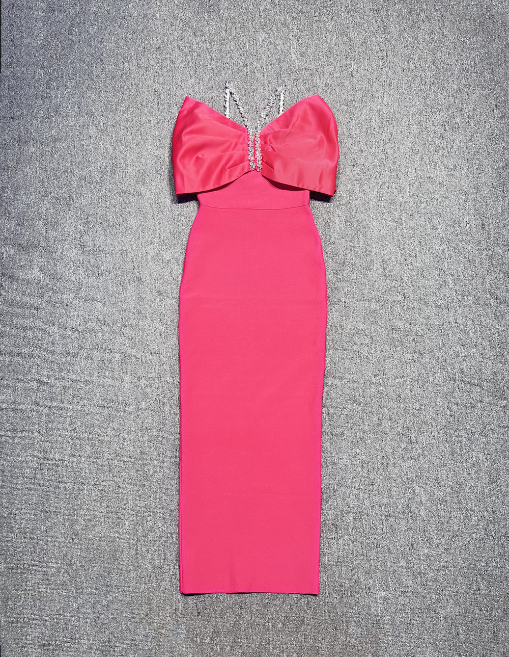 Halter Bottoming Dress Rhinestone Elegant Graceful Dresses