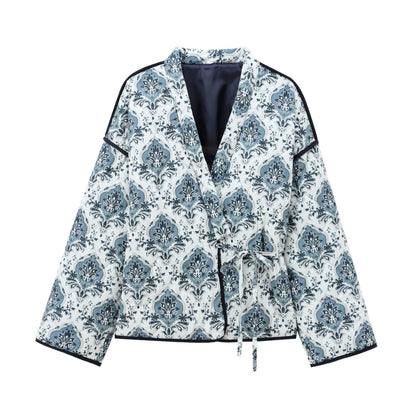 Versatile Classy Attractive Printed Long Sleeve Coats