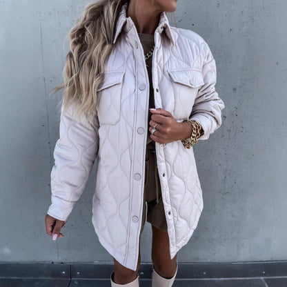 Plaid Casual Trend Lapel Single Breasted Coats