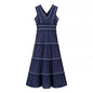 Summer Tassel Decoration Waist Trimming Fashion Dresses
