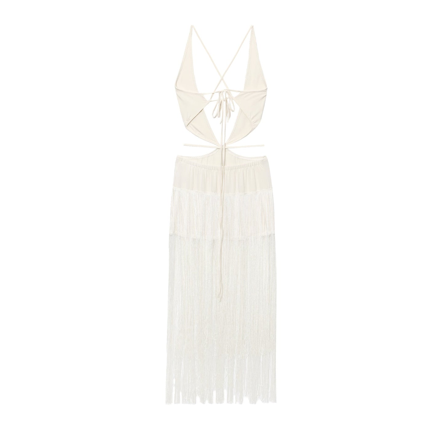 Women's Trendy Early Spring Tassel Dress Dresses