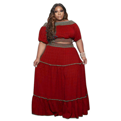 Women's Casual Fashion Spring Wear Two-piece Suits