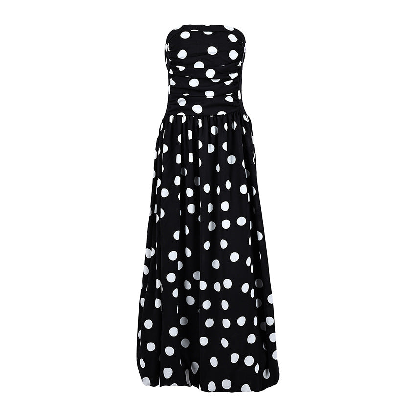 Women's Tube High Waist Dress Design Sense Tops