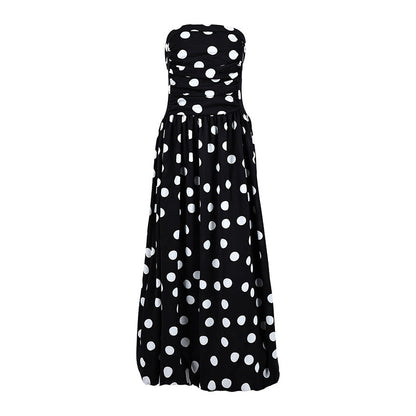 Women's Tube High Waist Dress Design Sense Tops