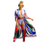 Women's Artificial Silk Fashion Casual Trench Coats