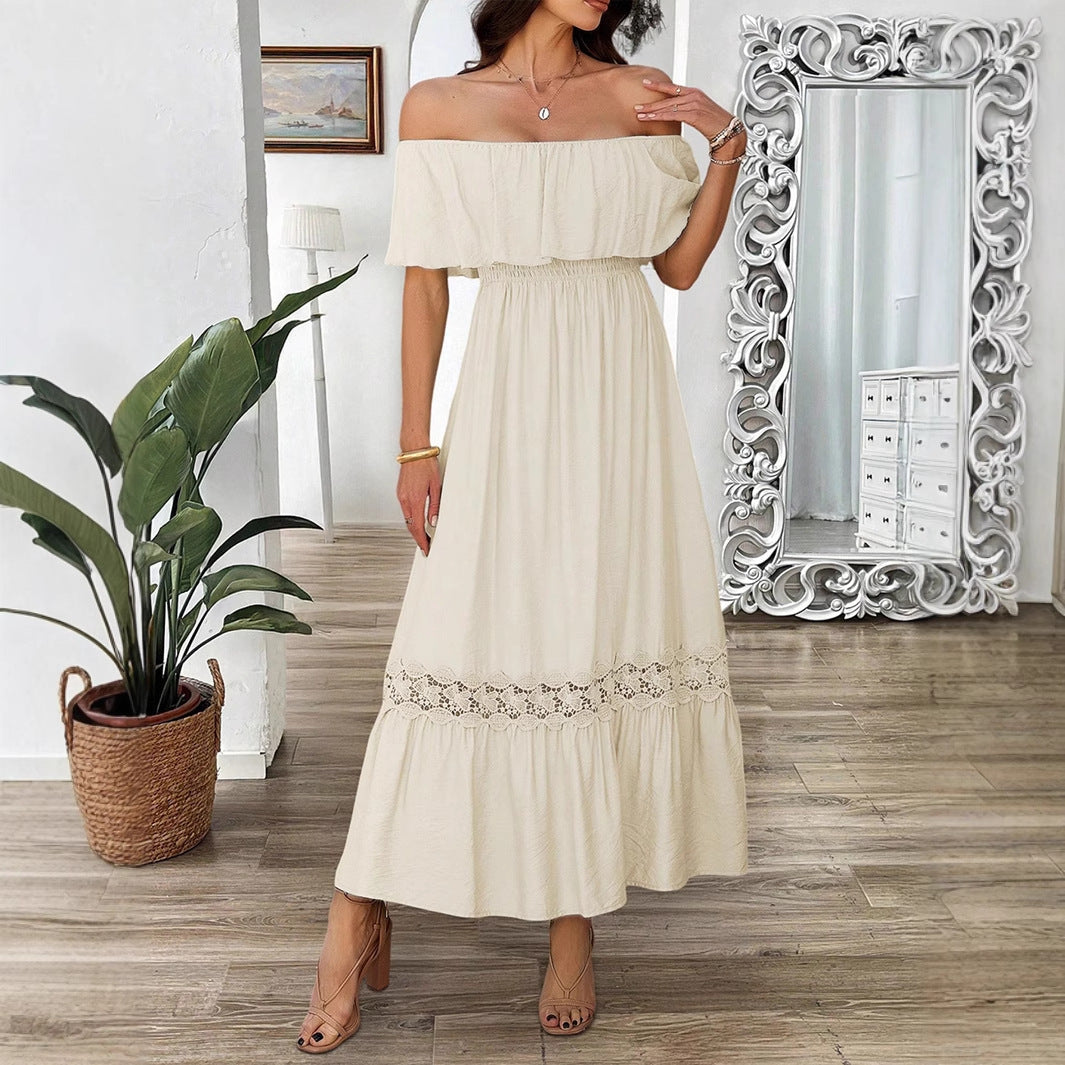 Women's Durable Holiday Casual Waist Dress Dresses