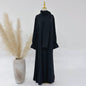 Turkey Solid Color Small Horn Sleeve Dresses