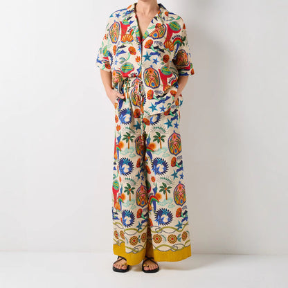 Glamorous Classic Casual Fashion Linen Collar Suits