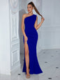 Women's Dress For Summer High-grade Split Shoulder Dresses