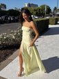 Irregular Tube Tied Dress Female Summer French Tops