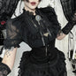 Autumn Gorgeous Gothic Shirt Versatile Dark Style Pure Blouses
