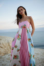 Sling Iti Printing Large Swing Dress Dresses