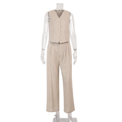 Spring Fashion Casual Single-breasted Idle Style Suits