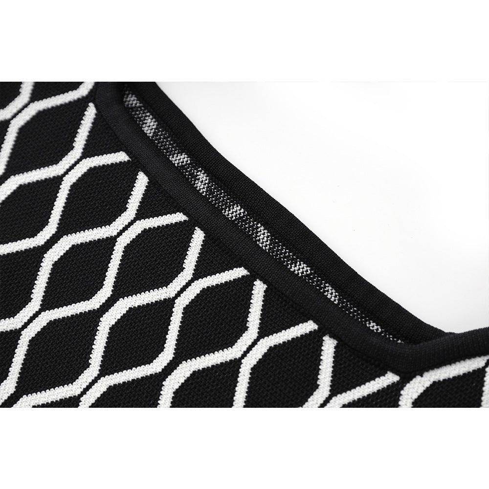 Design High Waist Big Swing Jacquard Inner Wear Fashionable Skirts