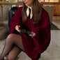 Women's Leisure Vacation Woolen Long Sleeve Sweaters