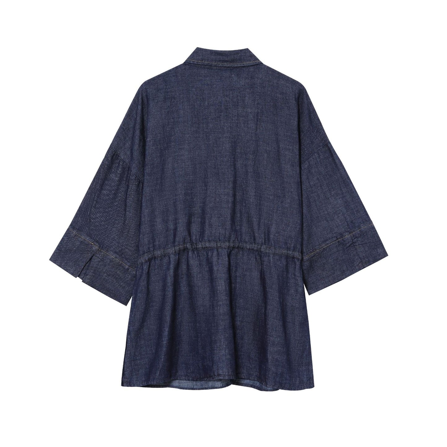 Summer With Decoration Blended Fabric Shirt Suits