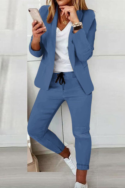 Women's Classic Trendy Casual Fashion Set Suits