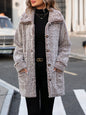 Women's Casual Loose Lapels Single-breasted Mid-length Cardigans