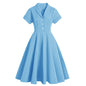 Performance Dress Hepburn Style Large Swing Dresses