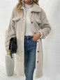 Women's Creative Charming Fur Lapel Plush Coats