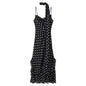 Women's Polka Dot Scarf Ruffled Dress Dresses
