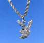 Steel Rabbit Hip Hop Fashion Personality Necklaces