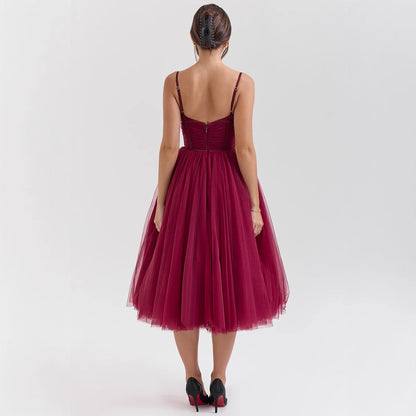 Sexy Sling Backless Casual Dress Christmas Dresses