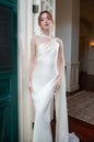 Women's Satin Dress Fishtail Banquet Slimming Elegant Dresses