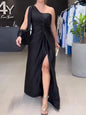 Women's Spring Dress Fashionable Temperament Cinched Waist Dresses