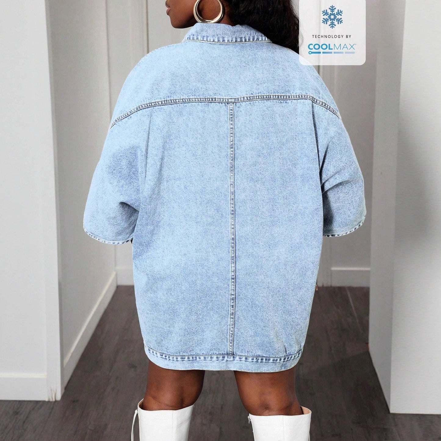 Women's Popular Street Hipster Tippet Denim Jackets