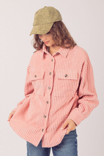 Women's Winter Fashion Big Pit Strip Pocket Coats