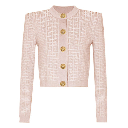 Women's Glamorous Beautiful Fashionable Knitted Three-piece Suits
