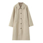 French Style Retro British Casual Simple Coats