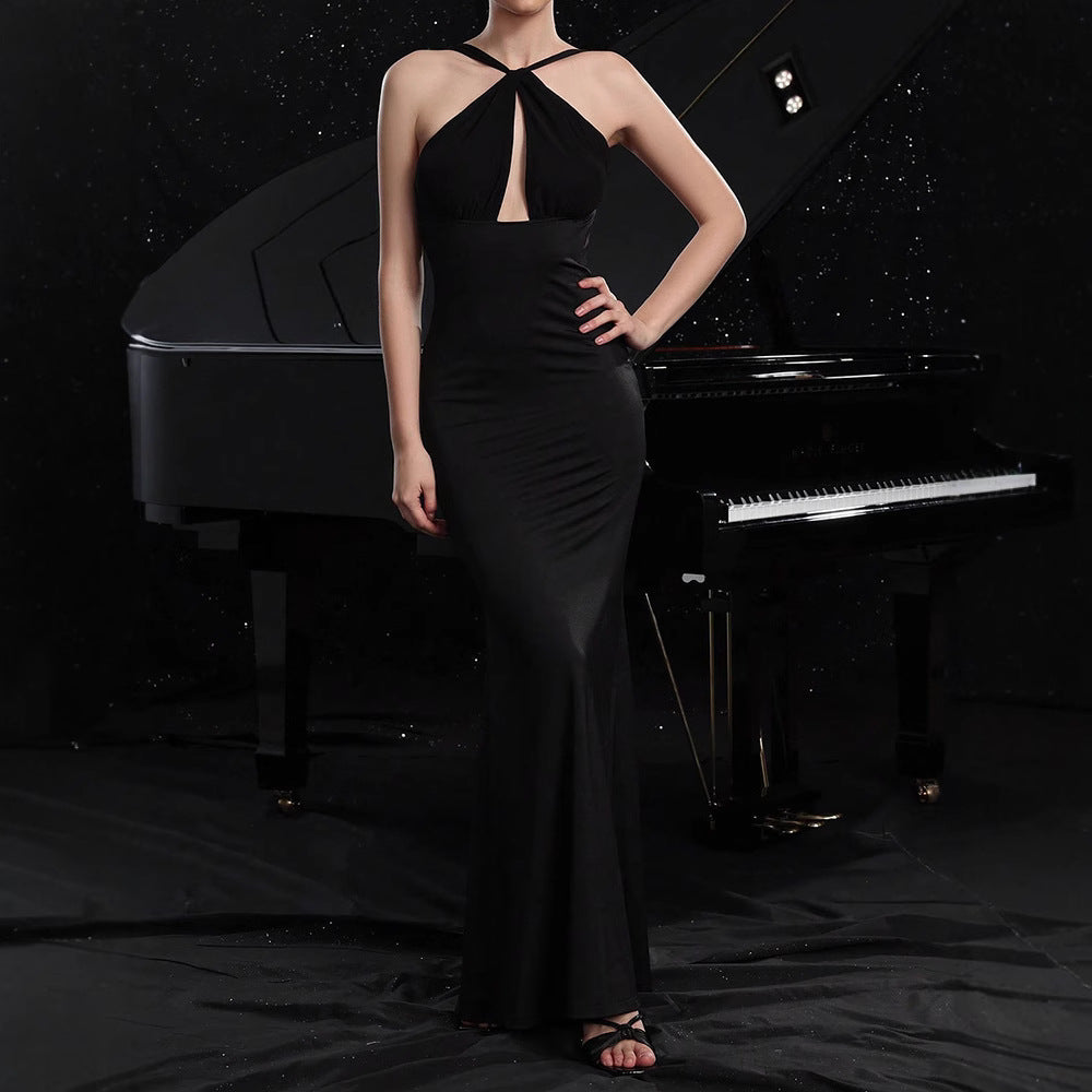 Temperament Halter Hot Style Dress Elegant Dresses