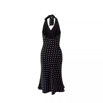 Dress Summer Halter Sleeveless Slim Slimming Dresses