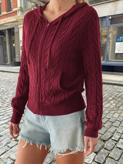 Women's Beautiful Versatile Casual Woolen Long-sleeved Sweaters