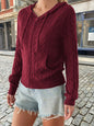 Women's Beautiful Versatile Casual Woolen Long-sleeved Sweaters