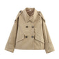 Women's Elegant Summer Small Thin Trench Coats