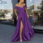 Women's Classy Dress Summer Deep Satin Wedding Dresses