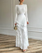 Spring Dress Three-dimensional Ruffled Slim Fit Suits