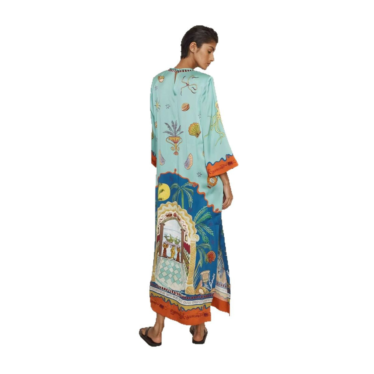 Creative Temperament Leisure Satin Fashion Dress Dresses