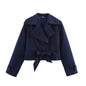 Women's Durable Autumn Fashion Series Belt Coats