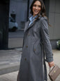 Women's Double Breasted Dust Classic British Style Jackets