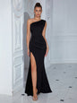Women's Dress For Summer High-grade Split Shoulder Dresses