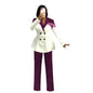 Commute Elegant Waist Slim Elastic Lace Suits
