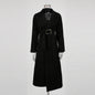 Women's Hepburn Style Classic Profile Overcoat Autumn Lapel Coats