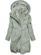 Women's With Cashmere Fur Collar Pockets Coats