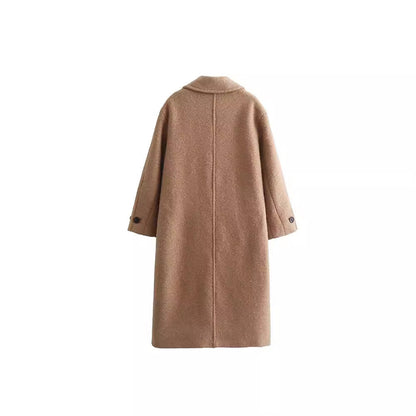 French Style Temperament Personality Fashion Neutral Coats